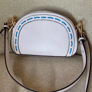 Topshop Cindy Half Moon Crossbody Bag